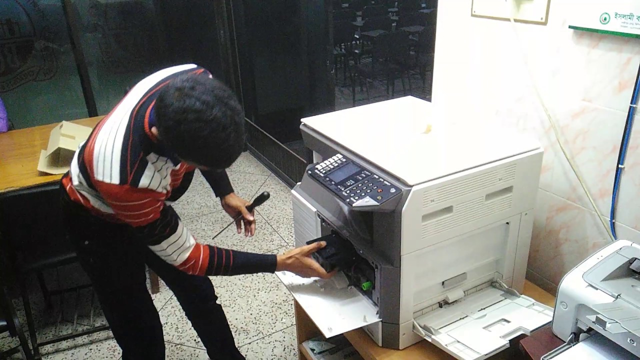 HOW TO INSTALL SHARP AR 6020V,AR 6020D,AR 6020N