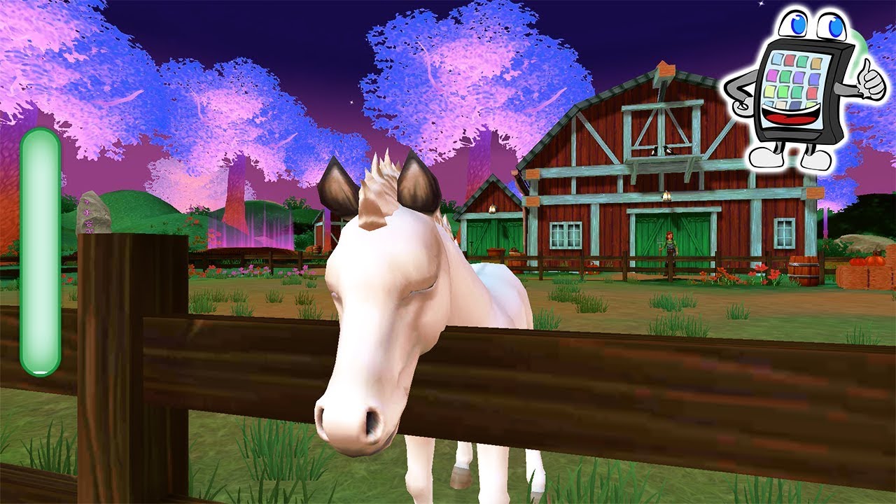Star Stable Horses App deutsch NINAS FOHLEN ANGEL CLOUD & GHOST KNIGHT füttern & pflegen Pferdespiel