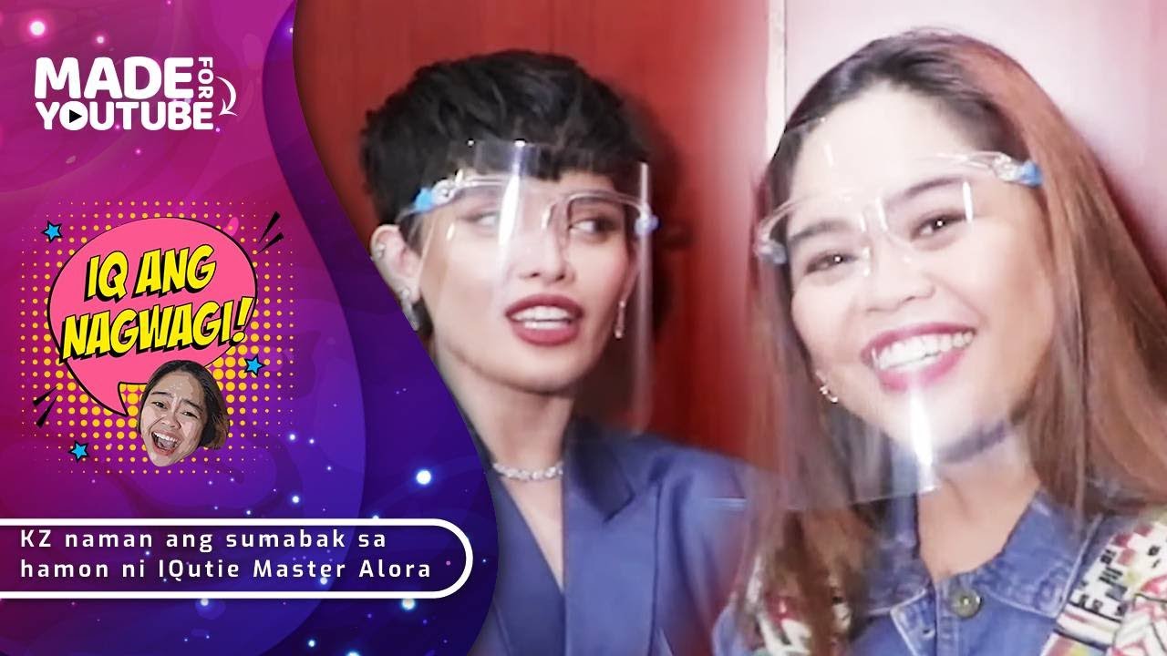 Si KZ naman ang sumabak sa hamon ni IQutie Master Alora | IQ Ang Nagwagi