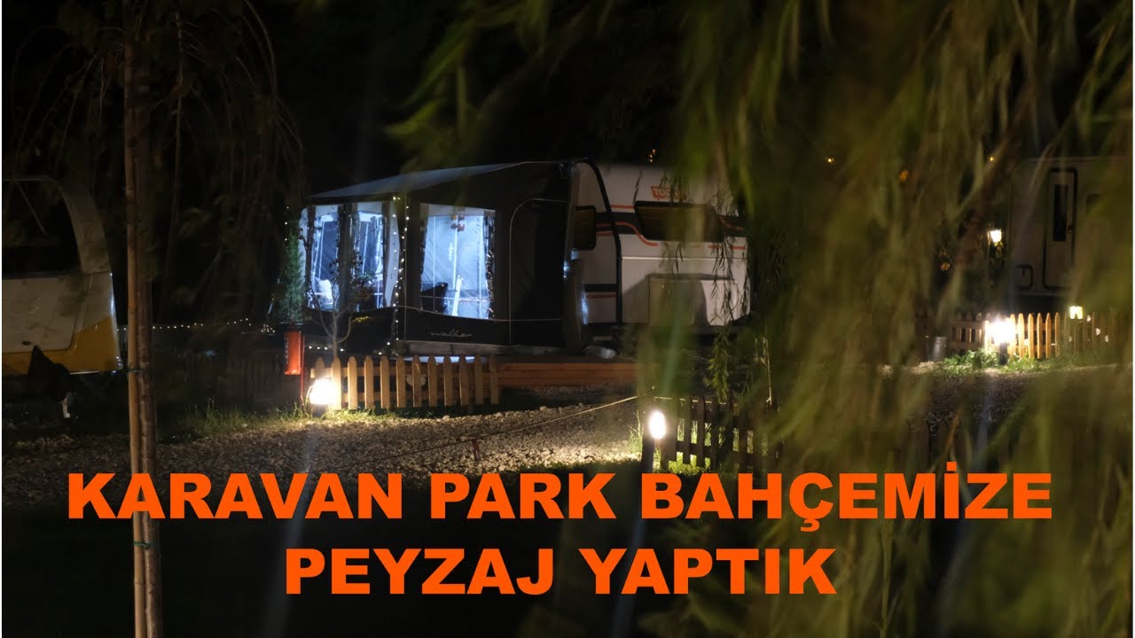 Karavan Park Bahçesi Peyzaj Düzenlemesi