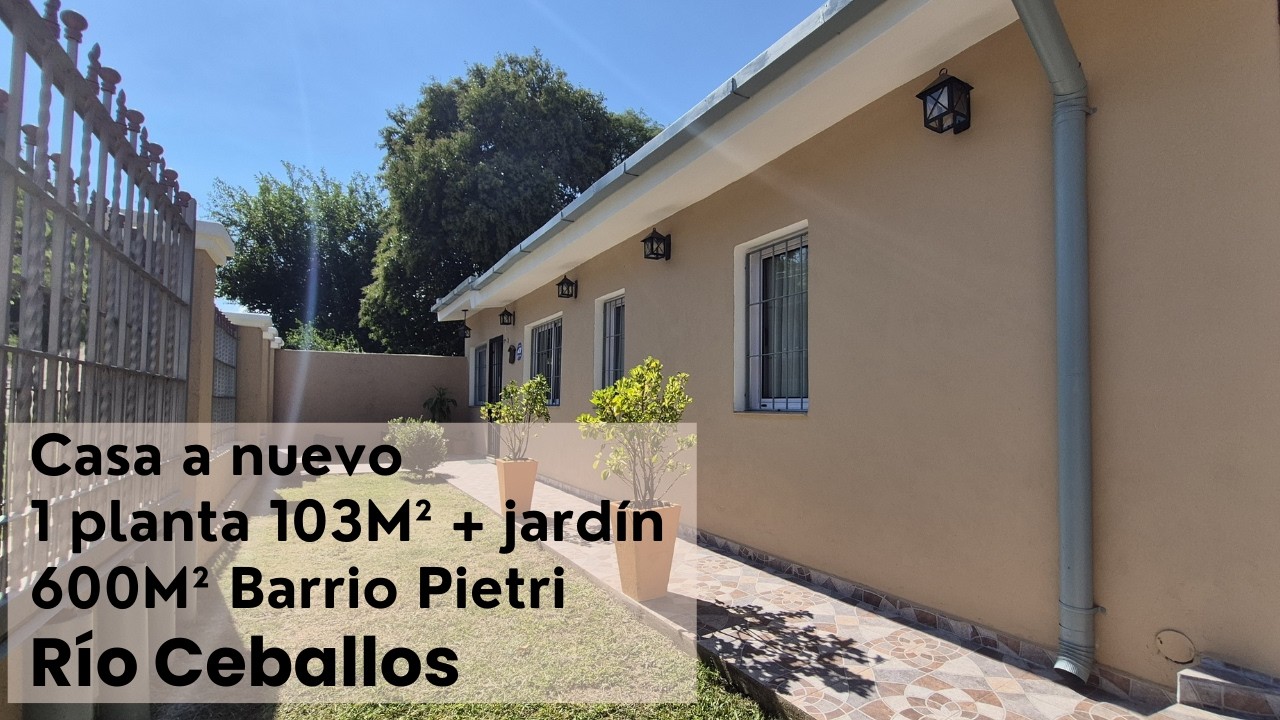 Venta casa a nueva Barrio Pietri en Río Ceballos