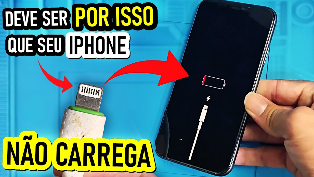 iPhone 11, 12, 13, 14 Não Carrega? Tente essa Solução Simples! iPhone 12 Pro, 14 Pro Max, 13 Pro.