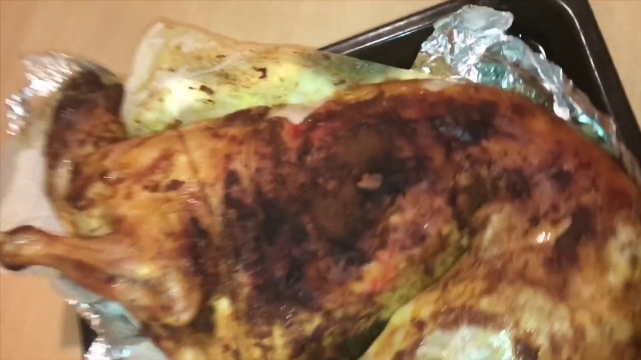 طريقة عمل خروف محشي ومشوي بالفرن العادي
