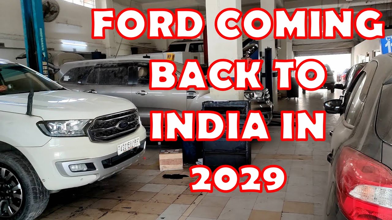 Ford coming back to India & will start production in 2029 with advanced technology engines #car