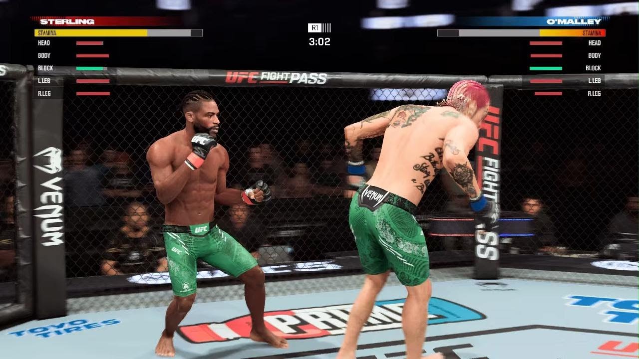 EA SPORTS UFC 5 Sean O'Malley picks apart Sterling, In rematch.