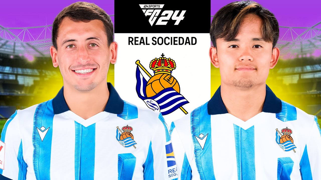 I REBUILT REAL SOCIEDAD in FC 24 Career Mode!🔥