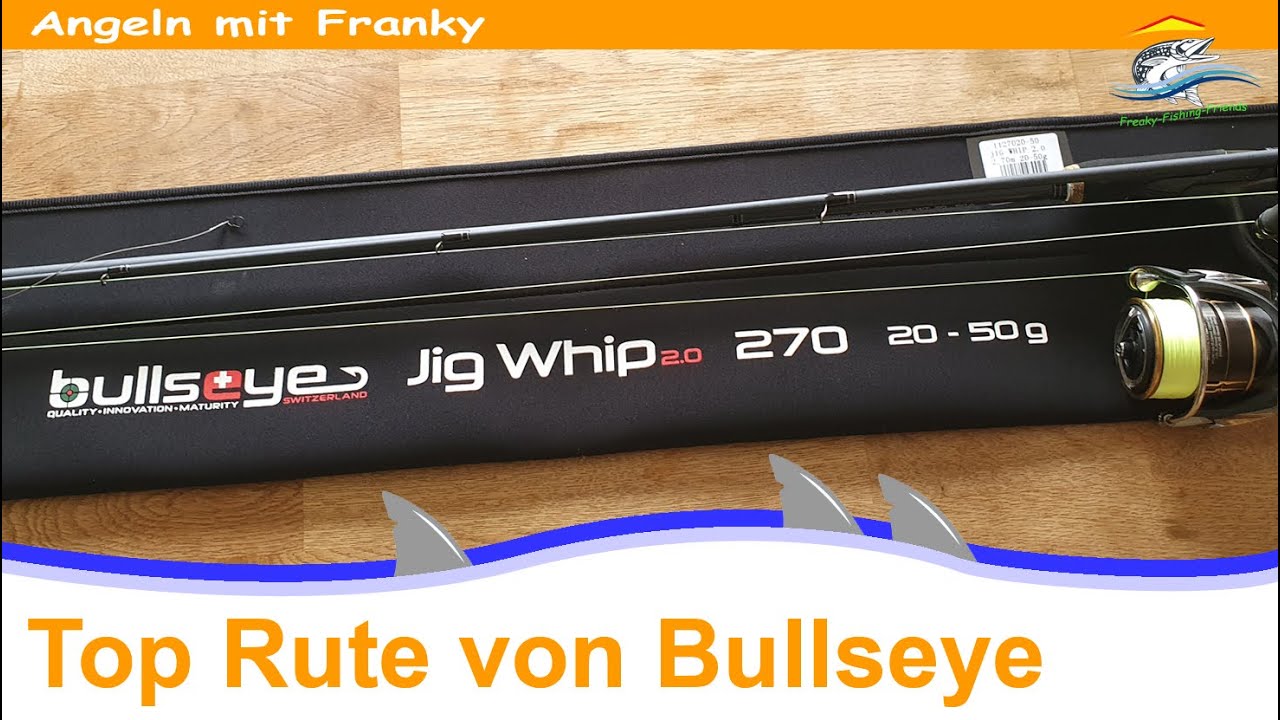 Bullseye Jig Whip 2.0 | Test am Wasser | passen die 20-50g Wirklich?