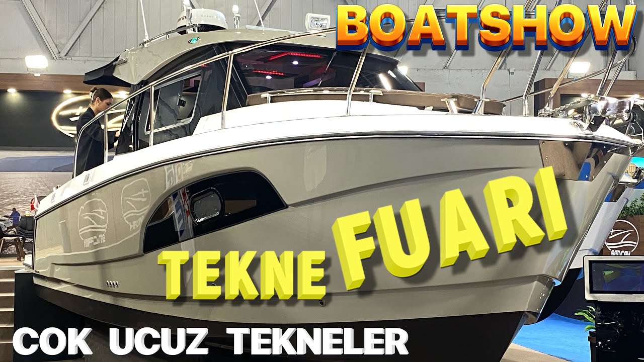 BOATSHOW TEKNE FUARINDA BEDAVA FİYATA TEKNELER ÇOK UYGUNA TEKNE AKSESUARLARI #yelkenli_tekne