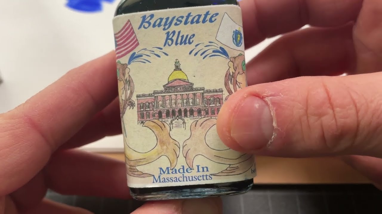 Noodler's Baystate Blue Ink Review