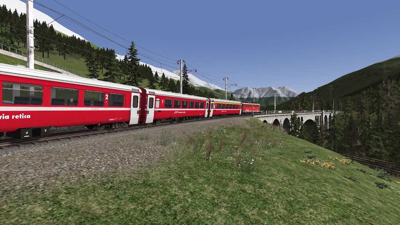 TS 2020 Engadin Linie Gameplay