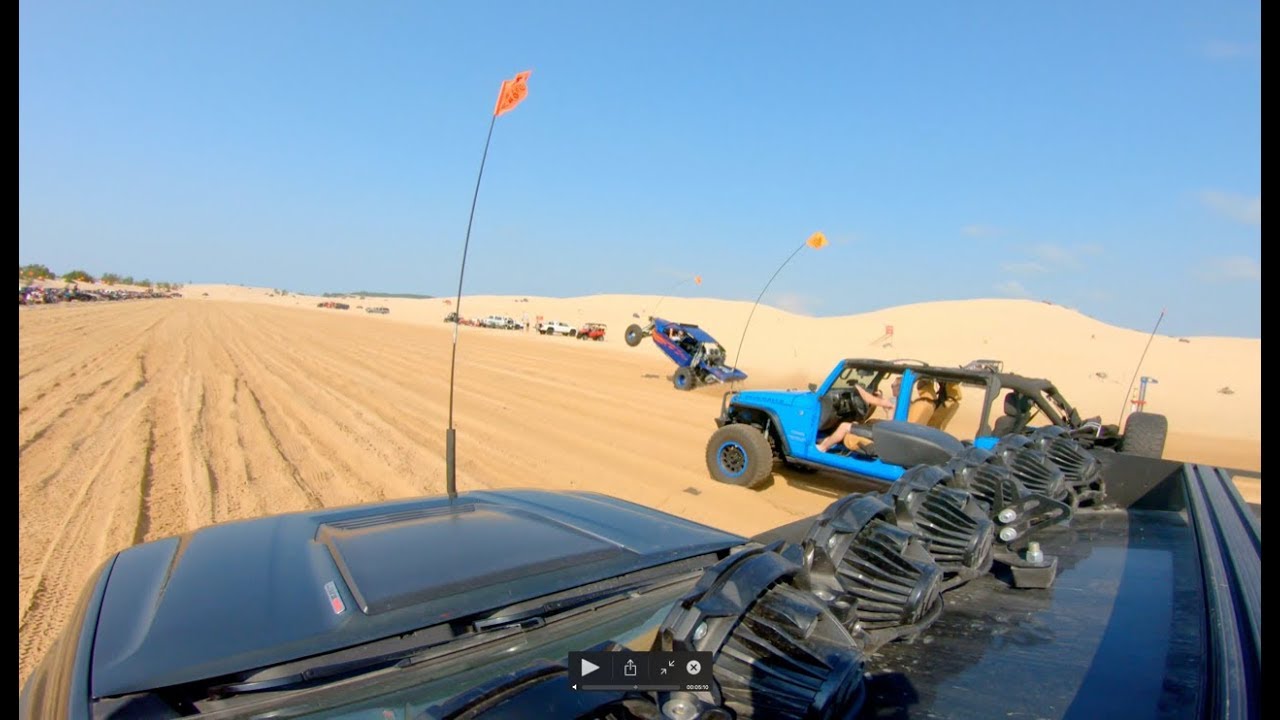Can a diesel Colorado ZR2 keep up on sand dunes?