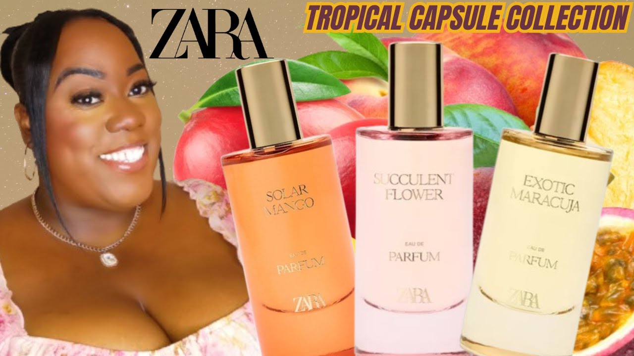 ZARA 🥭🍑 TROPICAL CAPSULE 🍑🥭 || SOLAR MANGO, SUCCULENT FLOWER & EXOTIC MARACUJA || COCO PEBZ 🤎