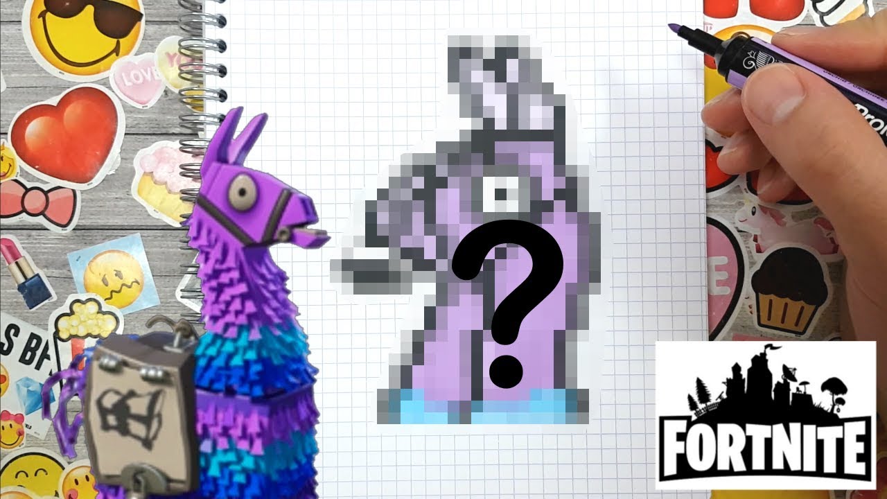 Cómo dibujar la llama de fortnite paso a paso en pixel art