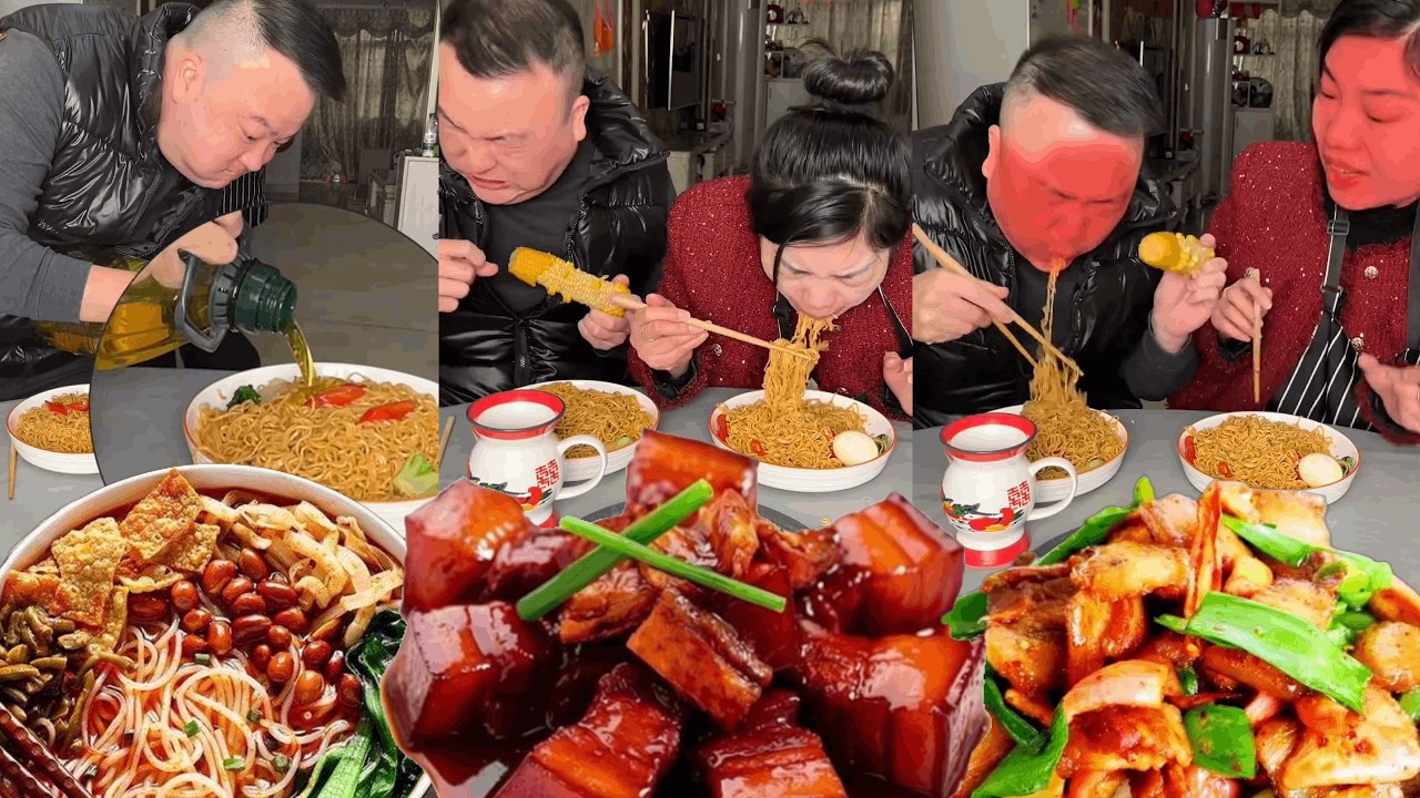 自私老公想让我吃加了料的面，怎么能让他得逞呢？