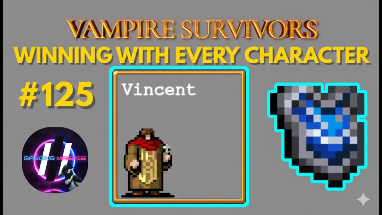 🛡️THE BRAVEST SHOPKEEPER! - Vincent Dorin -  Vampire Survivors WWEC #125 - Ode to Castlevania DLC