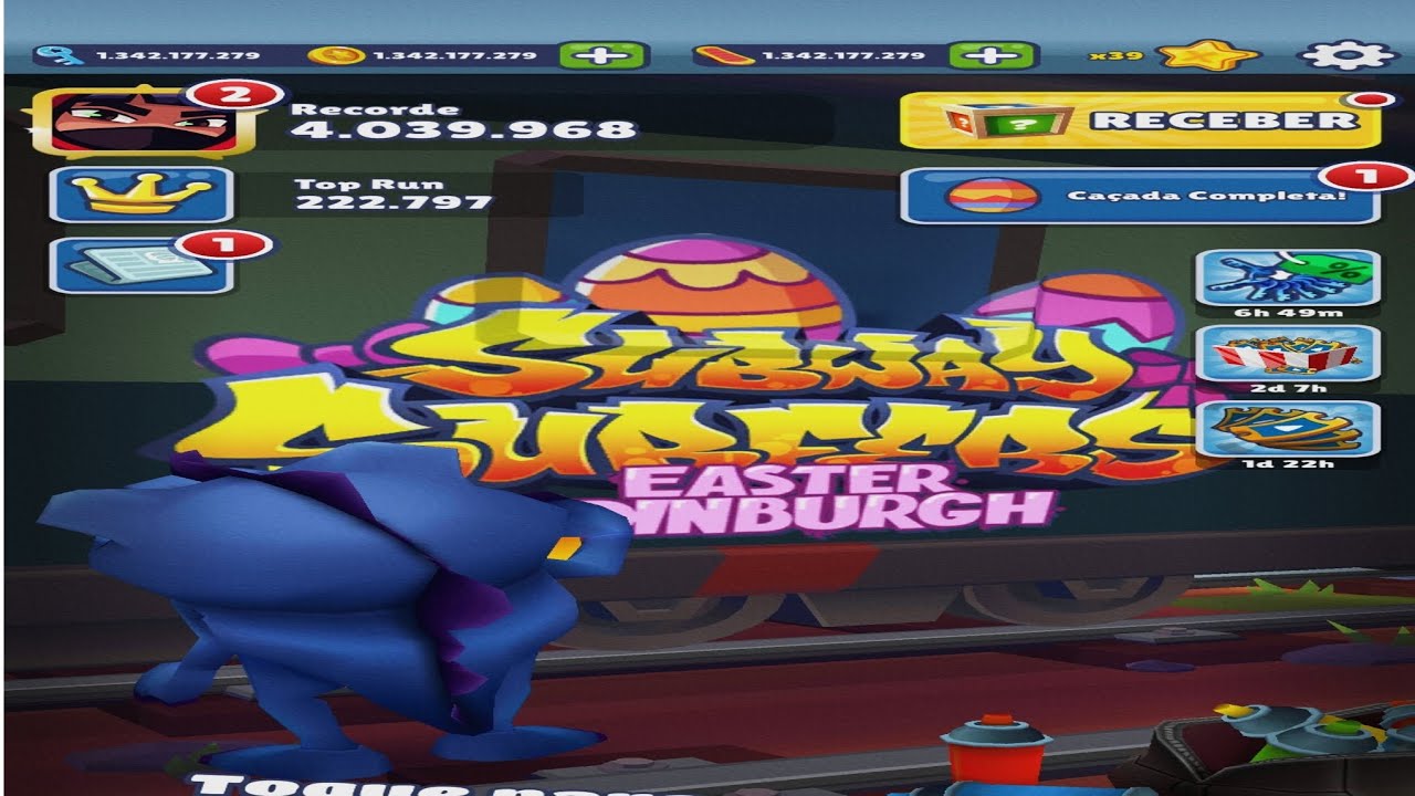 SUBWAY SURF DINHEIRO INFINITO v. 3.44.0MOD MENU ATUALIZADO 2025 COM TUDODESBLOQUEADO