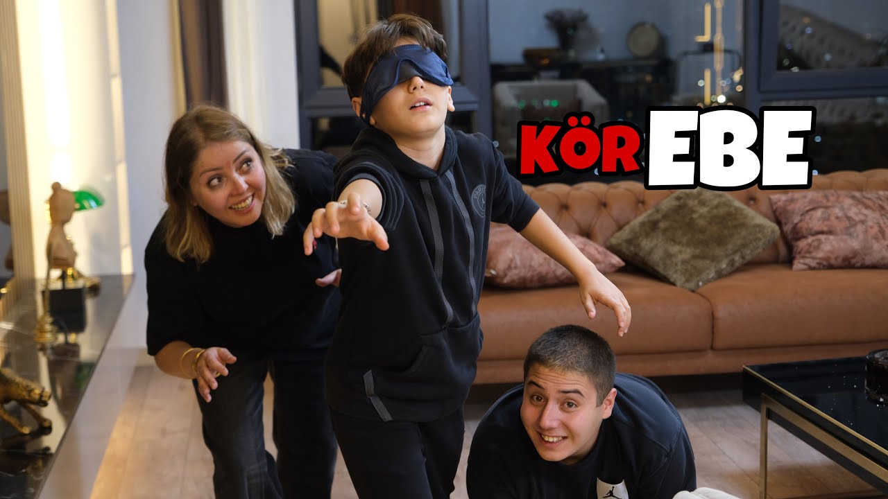 EVİN İÇİNDE KÖREBE OYNADIK !! (ÖDÜLLÜ)