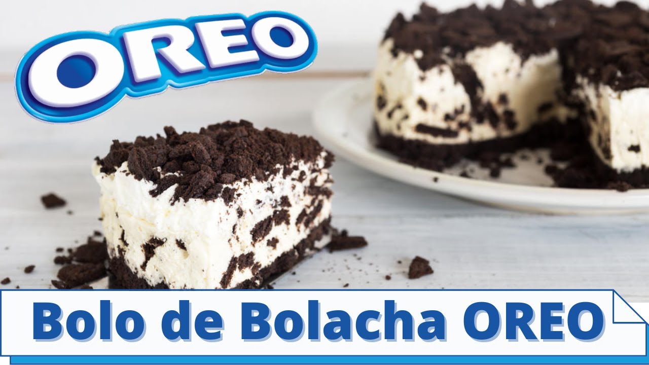 Como fazer  Bolo de bolacha OREO [ Semifrio de Oreo ]