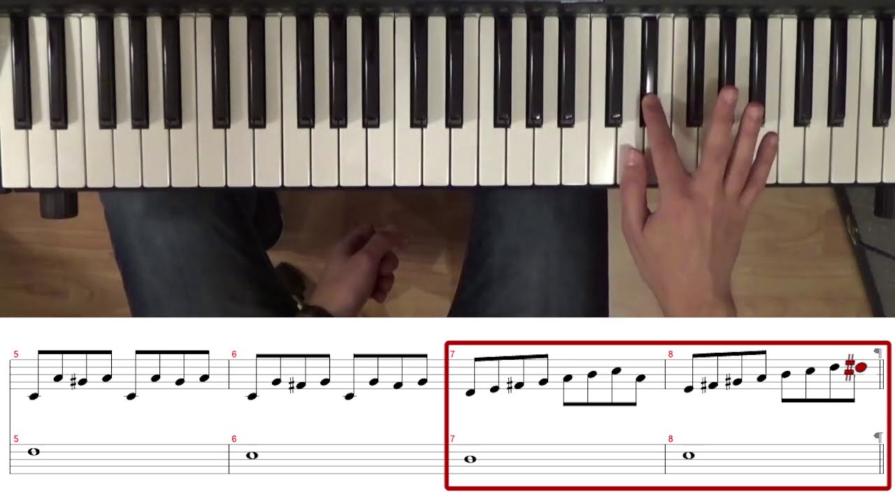 🔴 Clase de Piano 106 - Como tocar el Tema de Amor de Flashdance (Love Theme). Parte 3