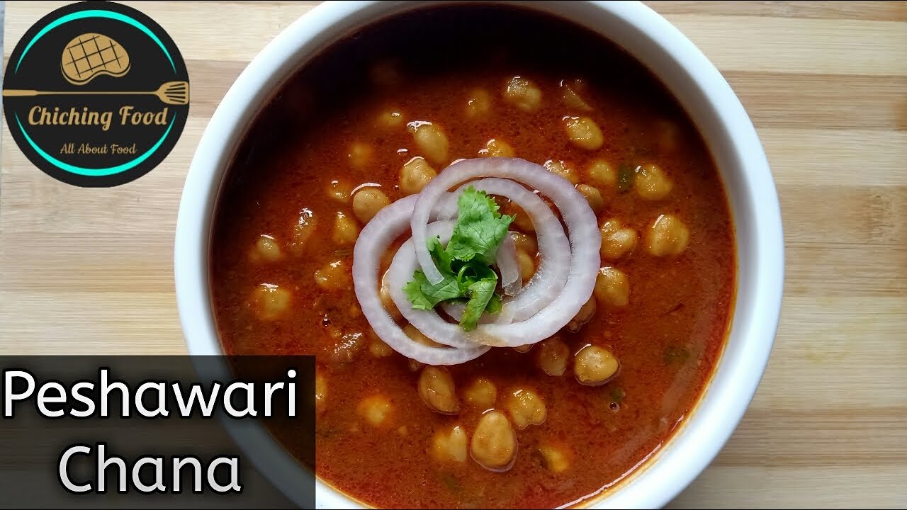 || Peshawari Chana Recipe || Easy Panjabi Chole  Recipe || By Chiching Food ||