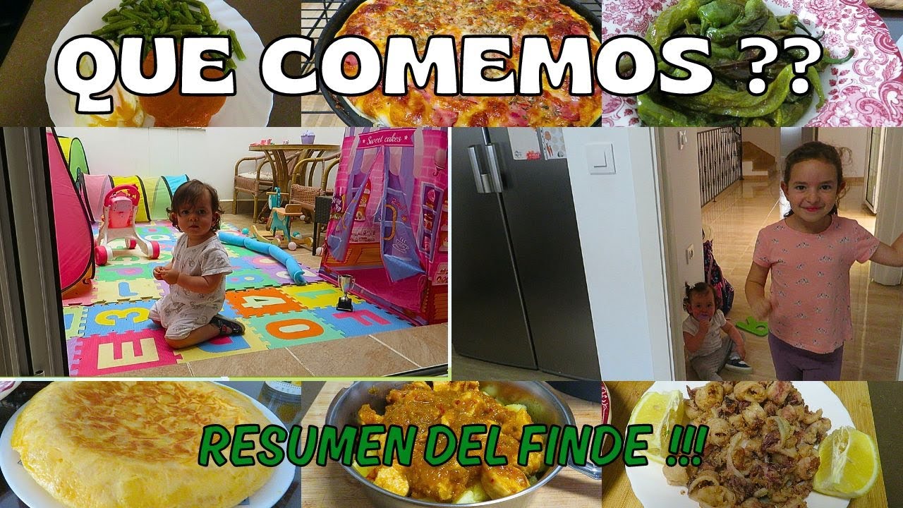 ‼️🍔😍MENU DE FIN DE SEMANA | VLOG FINDE | RESUMEN DE NUESTRAS COMIDAS