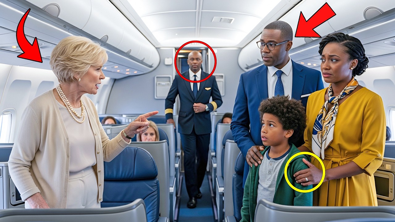 Woman Complains About “Too Many Black Passengers” — Gasps When the Pilot Walks Out...