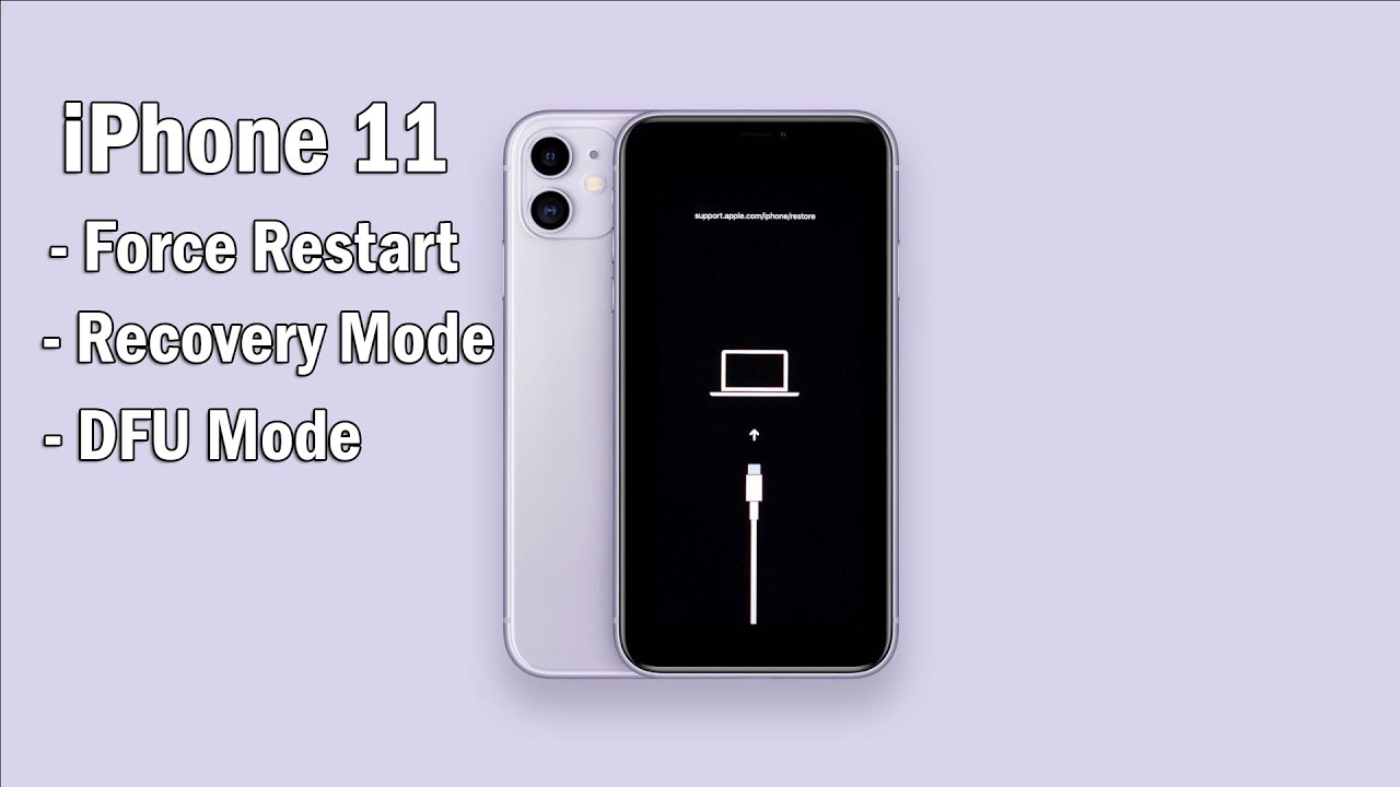 iPhone 11 / 12 / 13 / 14 (Pro Max) — принудительная перезагрузка, режим восстановления, режим DFU