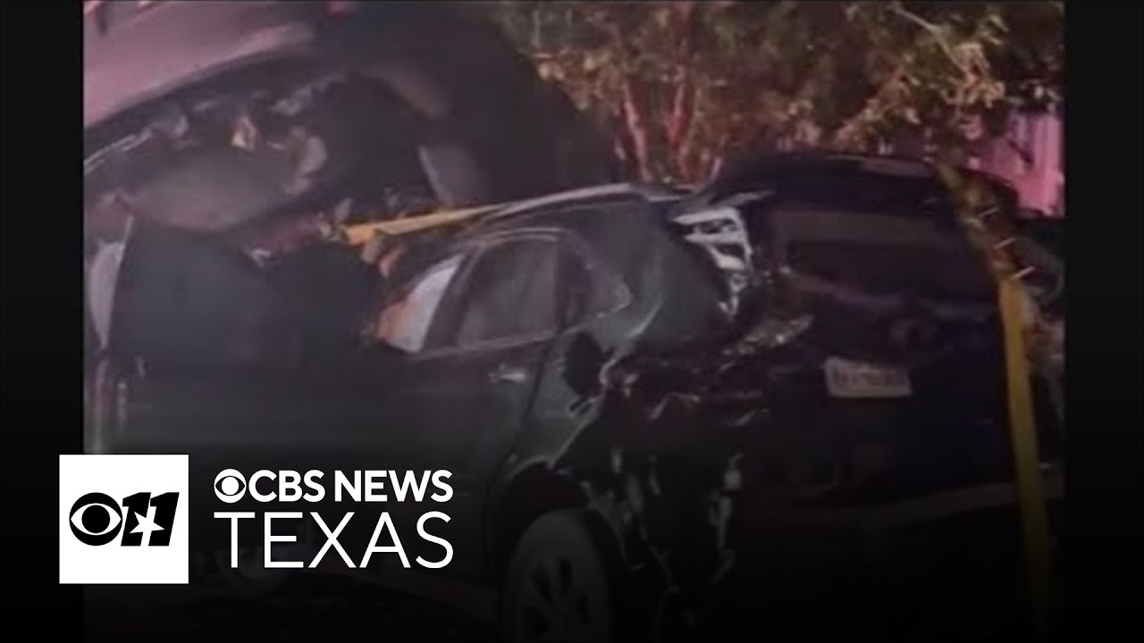 Video shows aftermath of chain reaction car crash in Dallas that injured 7, police say