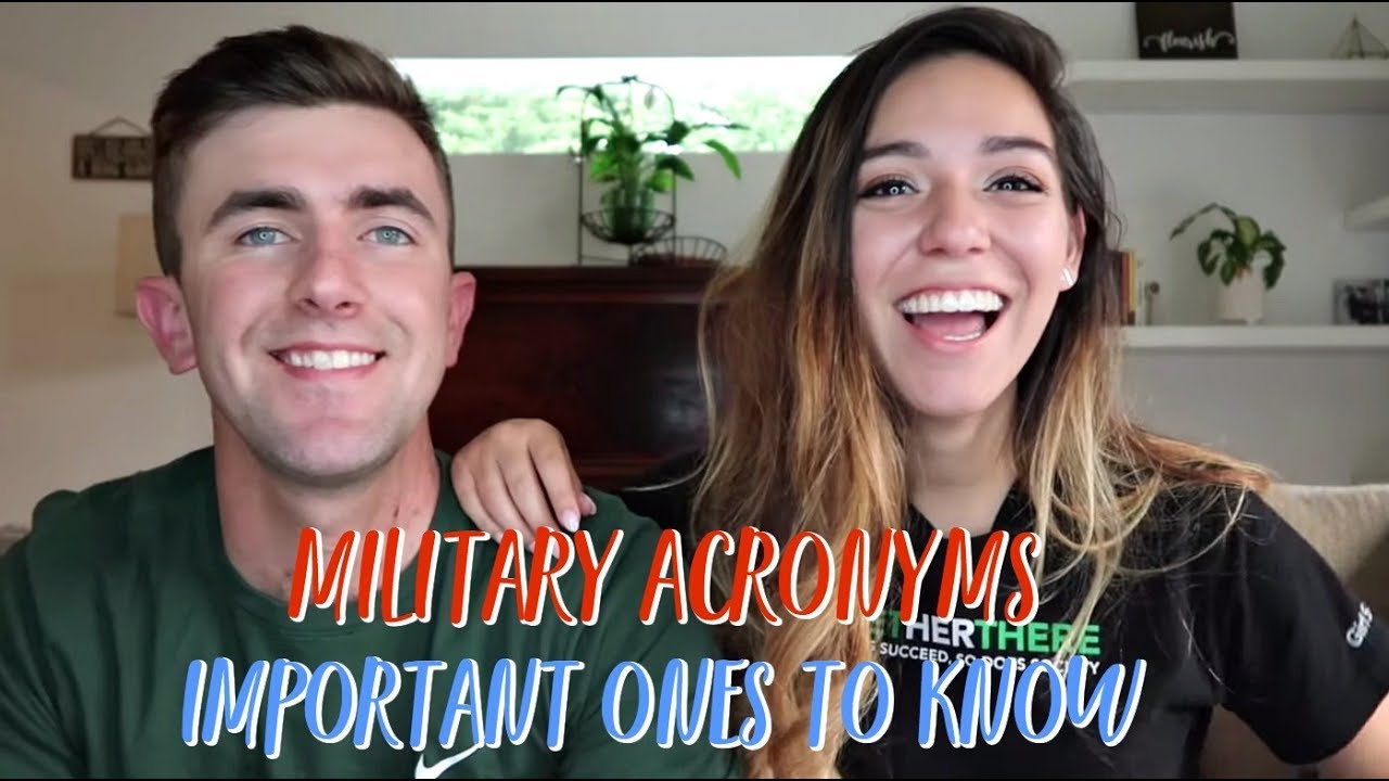 MILITARY ACRONYMS | IMPORTANT ONES TO KNOW