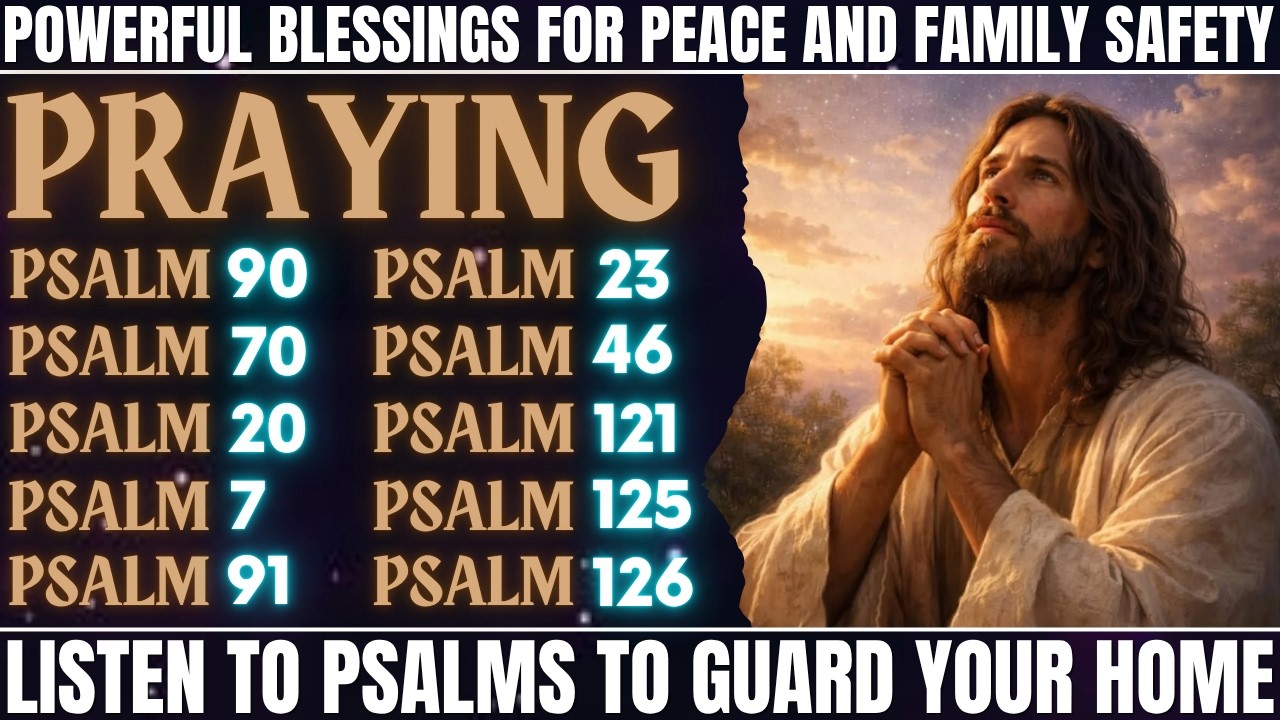 PRAYERS OF FAITH: POWERFUL BLESSINGS FOR PEACE AND FAMILY SAFETY│LISTEN TO PSALMS TO GUARD YOUR HOME