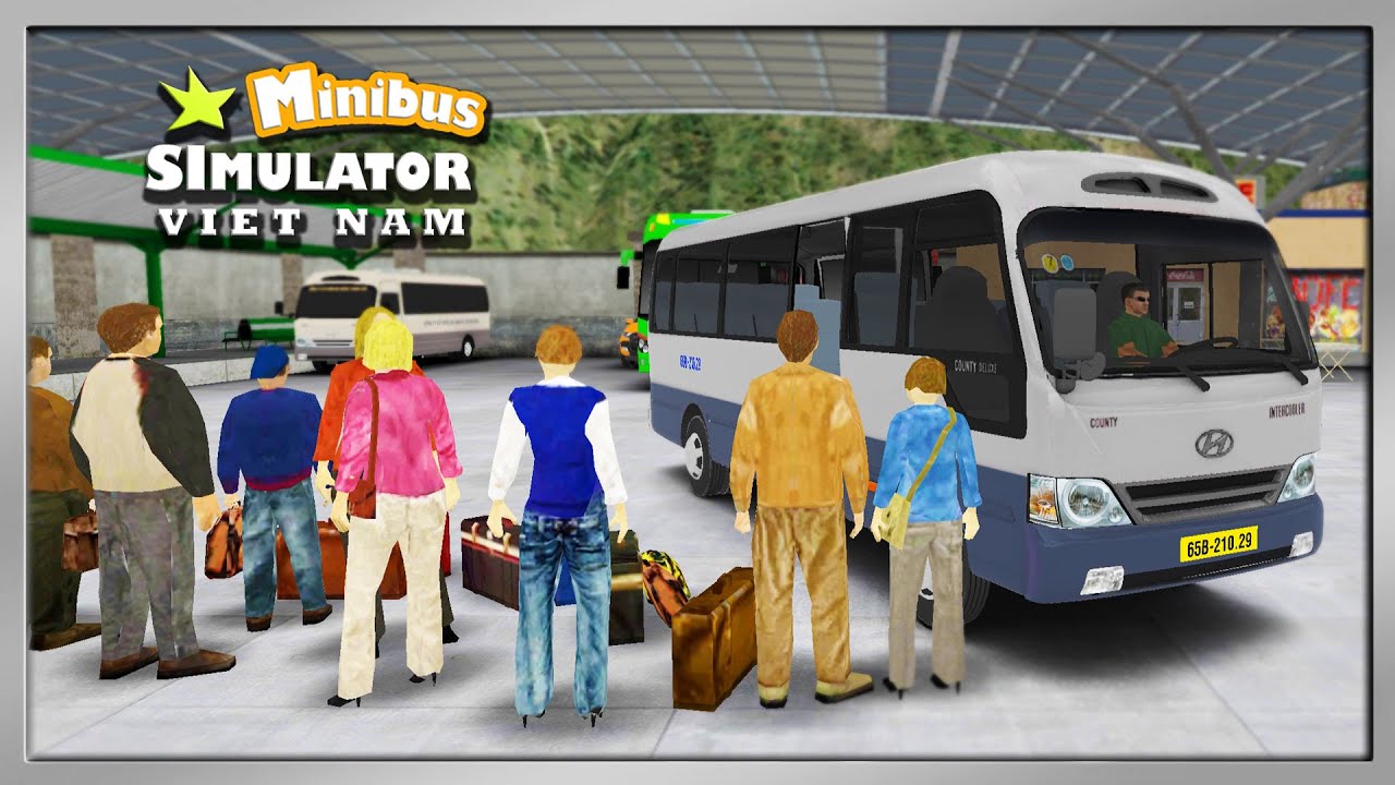Minibus Simulator Vietnam #1 | Lái Xe Buýt 