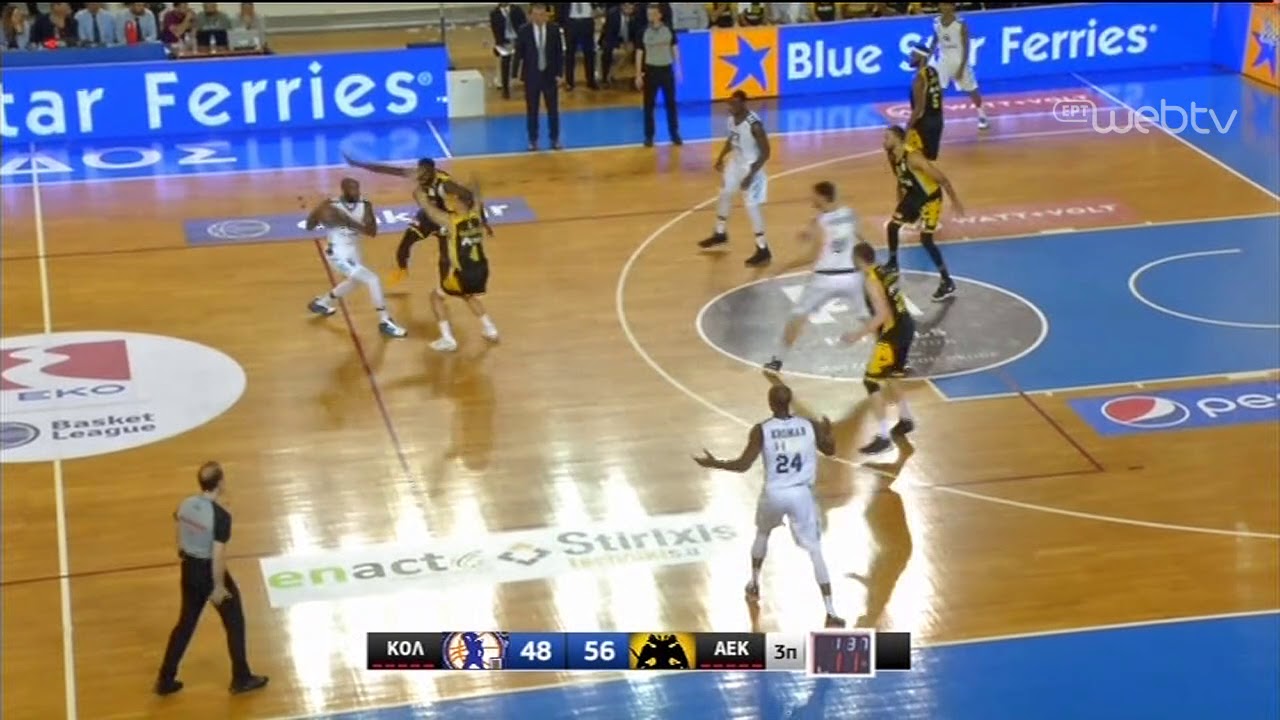 Basket League 2019-2020: ΚΟΛΟΣΣΟΣ – ΑΕΚ | HIGHLIGHTS | 11/01/2020 | ΕΡΤ