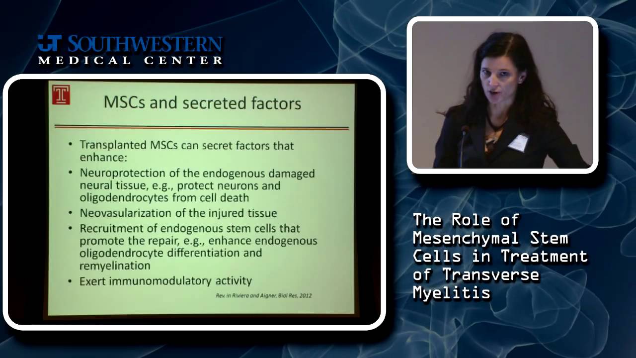 The Role of Mesenchymal Stem Cells in treatment of Transverse Myelitis