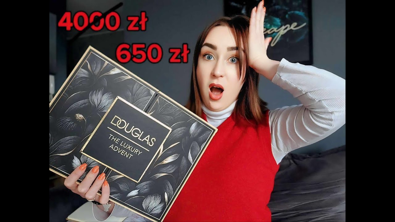 KALENDARZ ADWENTOWY DOUGLAS LUXURY 2024 W SUPER CENIE!