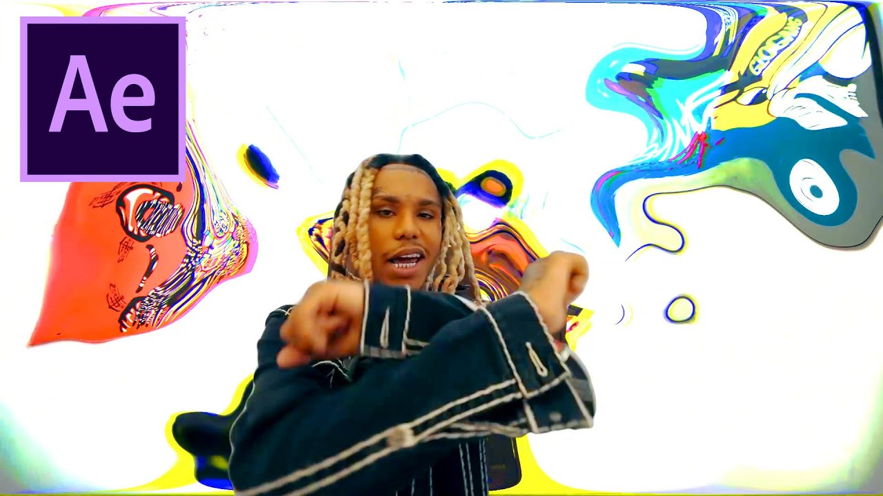 Liquid Glitch Music Video Effect Tutorial After Effects