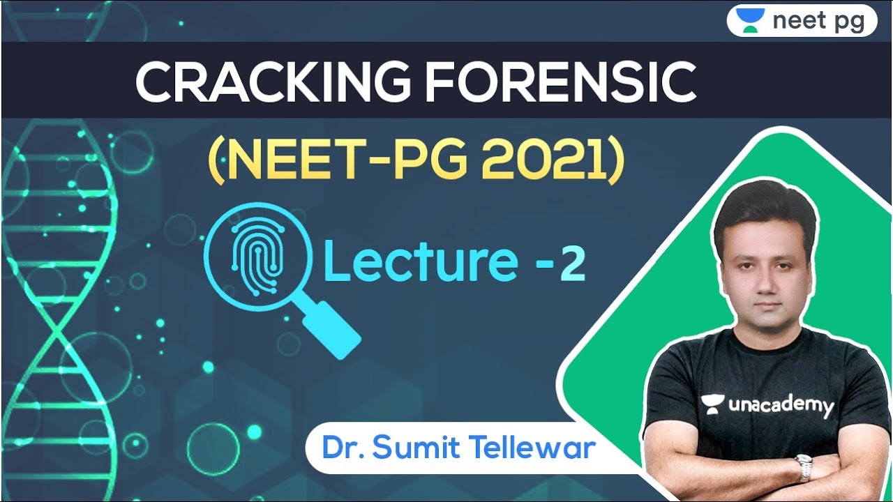 Cracking Forensic L2 | Overview of Indian legal system | Unacademy NEET PG | Dr. Sumit Tellewar