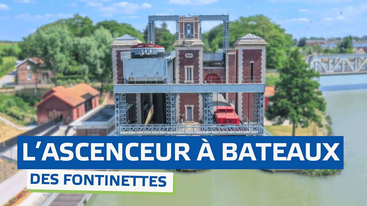 L’Ascenseur à bateaux des Fontinettes inauguré