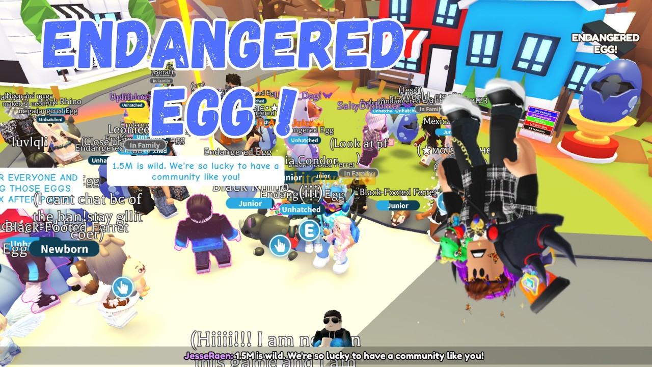 J'ouvre 25 Endangered eggs sur Adopt me pendant le Admin Abuse ! Roblox