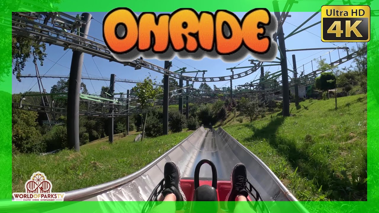 Frankenrodel - Erlebnisfelsen Pottenstein (ONRIDE POV) Freizeitpark | Wiegand | Rote Sommerrodelbahn