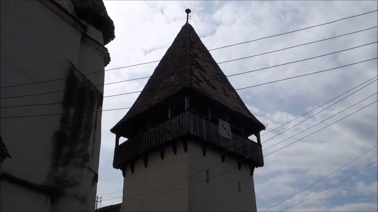 Bazna Baaßen, județul Sibiu - Biserica evanghelică fortificată #romania #history #travel