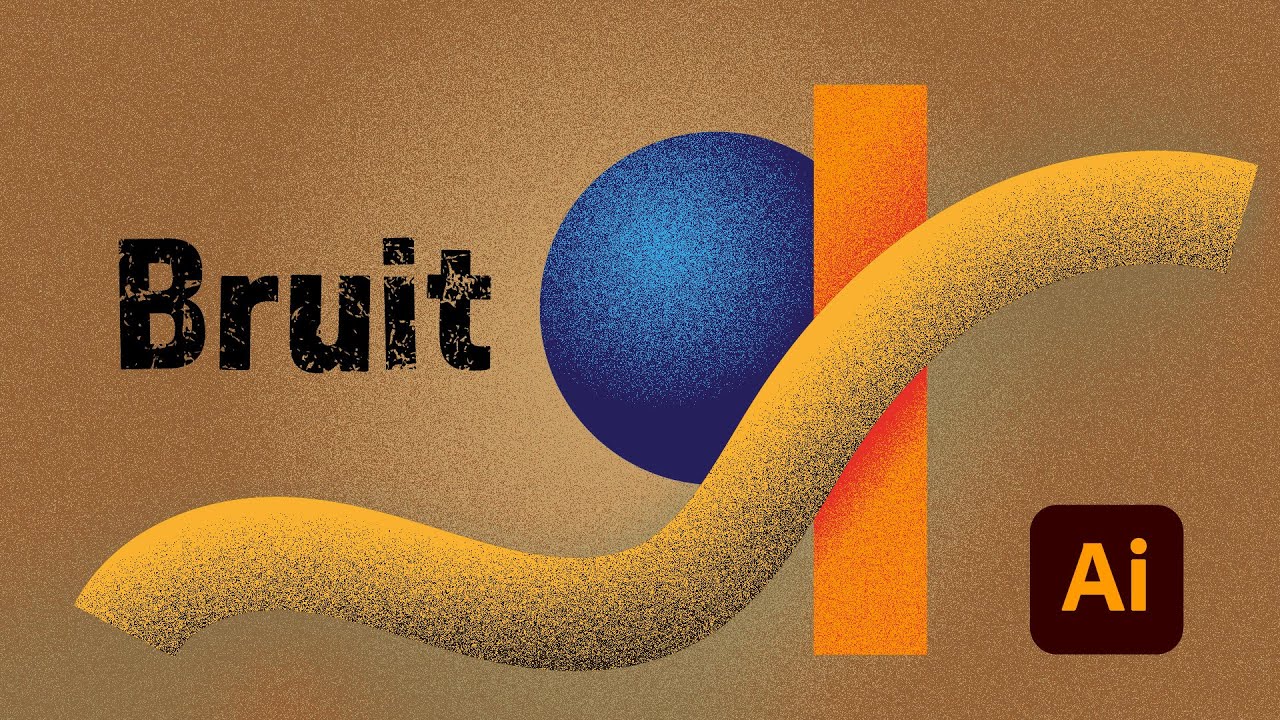 Comment ajouter de la matière dans les objets avec Illustrator [ Tuto Illustrator]
