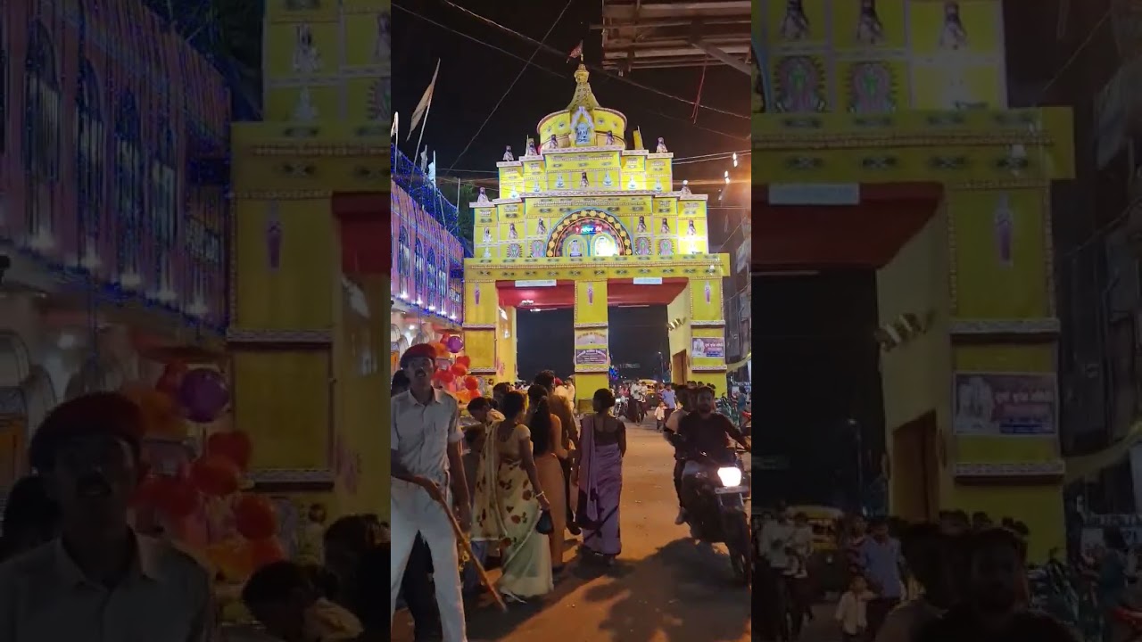 Hajipur Station Durga Pandal