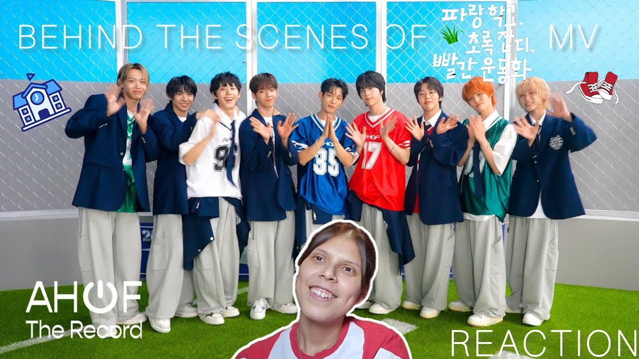 REACTION | AHOF The Record EP.10 - Behind the scenes of 'The Universe' MV 