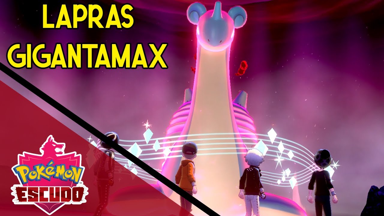 LAPRAS GIGANTAMAX + UBICACIÓN-Pokémon Escudo