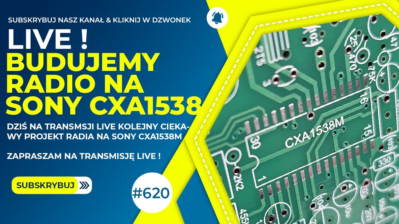 Budujemy radio na Sony CXA1538M [L/620]
