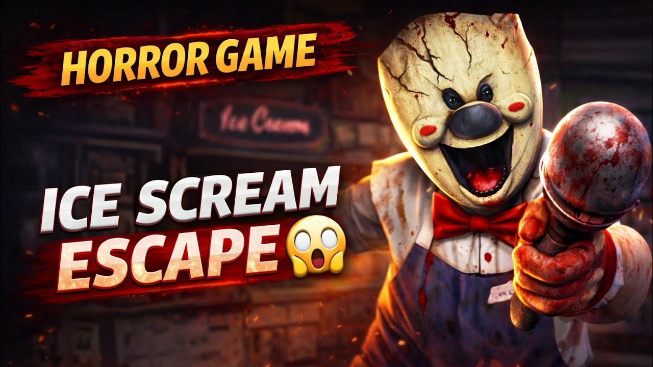 Ice Scream Full Gameplay Walkthrough 😱 | Escaping the Ice Cream Man!