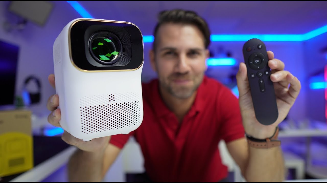 Беспроводной мини-кинопроектор Xiaomi Xming Q1 SE // до 120 дюймов при разрешении 1080p