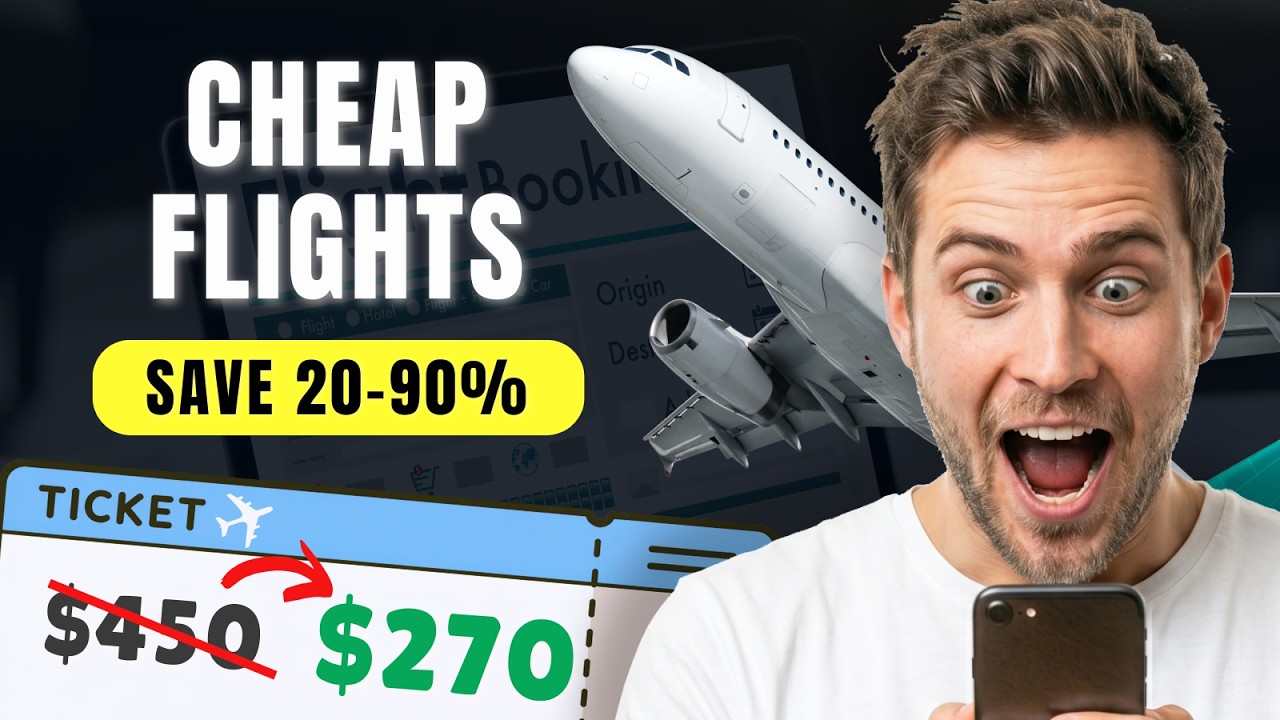 How to Find Cheap Flights 2026: 4 Tricks to Save 20% to 90%