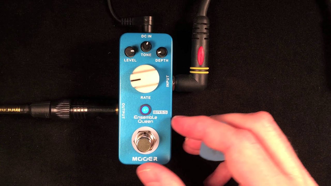 Mooer Ensemble Queen Bass Chorus - Neal Walter Guitar - Guitar Efffects - Mooer Audio Chorus