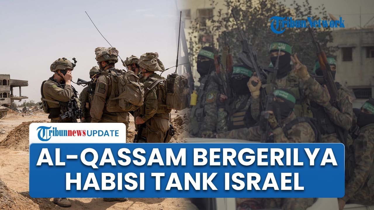 Rangkuman Perang Israel-Hamas: Bela Palestina! Al Qassam Muncul dari Terowongan Hancurkan Tank IDF